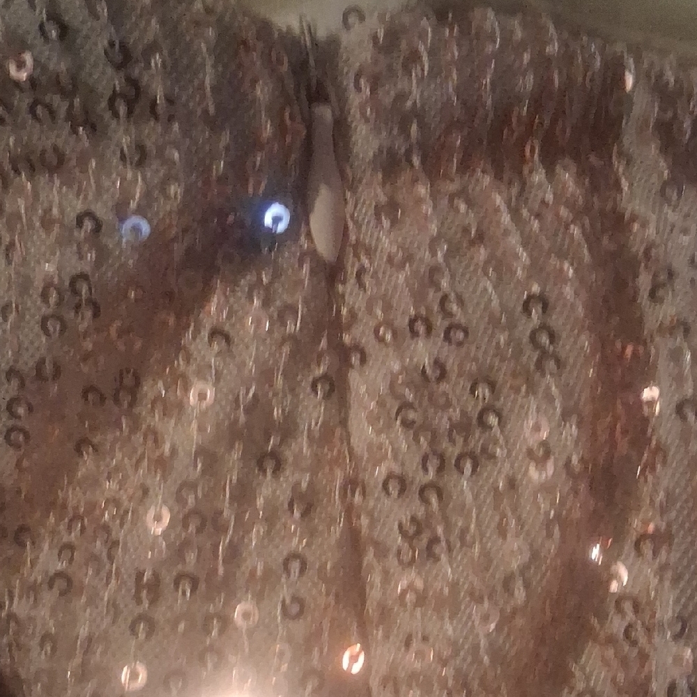 Missord Shimmering One-Shoulder Sequin Maxi Gown - Size S - Picture 4 of 9